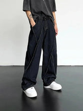 Patchwork Ripped Denim Jean